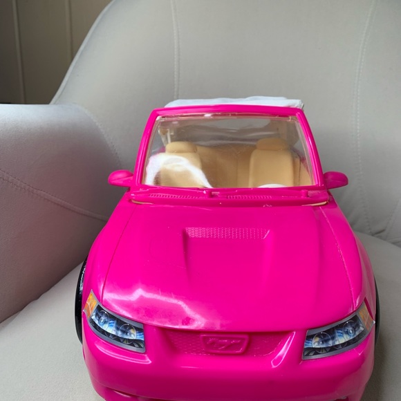 Vintage Barbie Bright Pink  Mustang Convertible - Picture 3 of 7